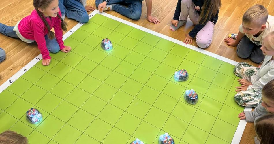 Programmieren Blue-Bots